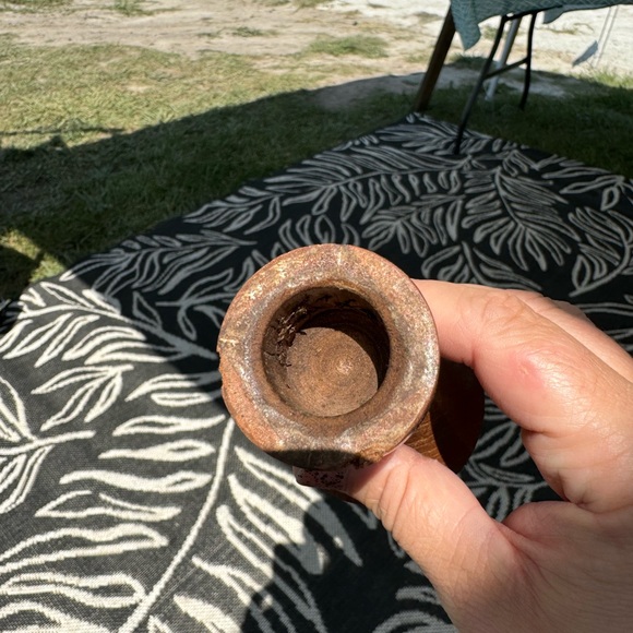 Vintage Wood Candle Holders - Picture 2 of 4